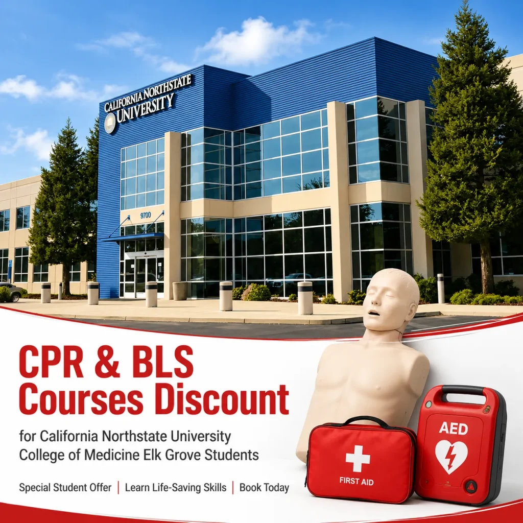 California Northstate University College of Medicine Elk Grove - Student Discount on CPR BLS Courses