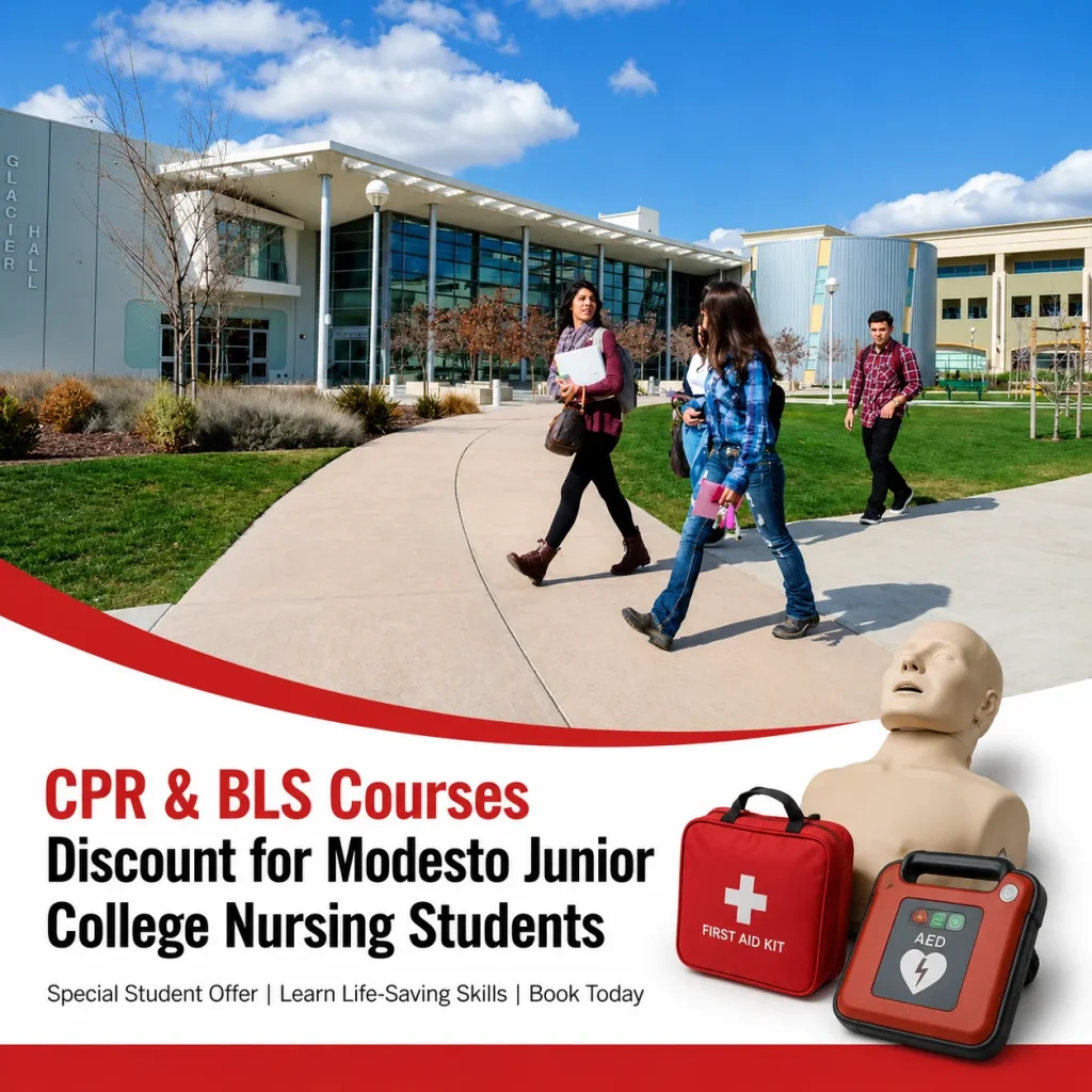 Modesto Junior College Nursing - Student Discount on BLS CPR Courses