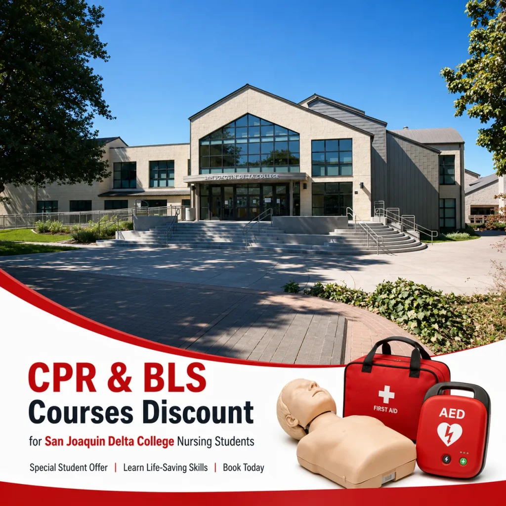 San Joaquin Delta College Nursing - Student Discount on BLS CPR Courses