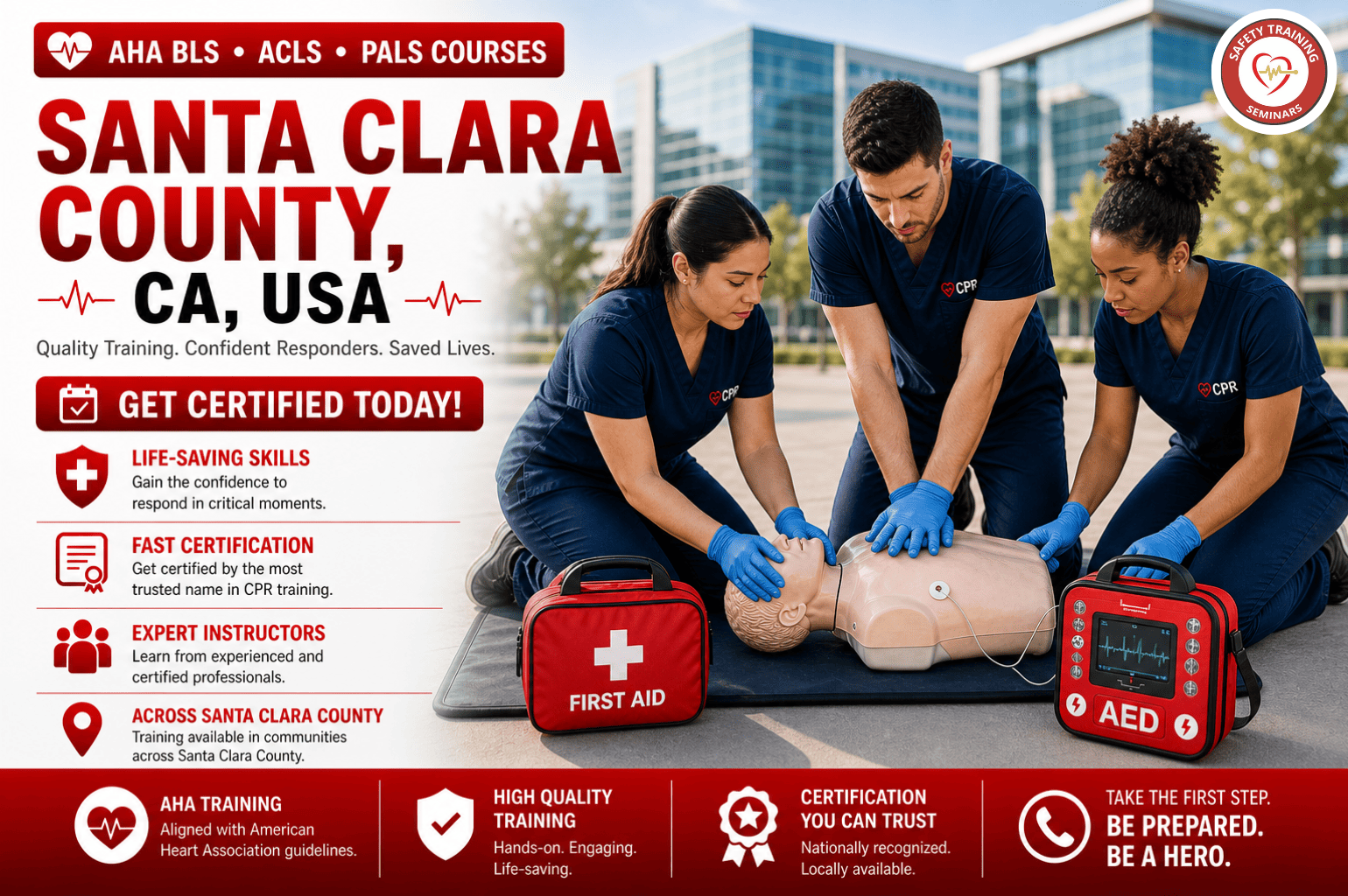 Santa Clara County CPR & BLS Certification _ ACLS PALS