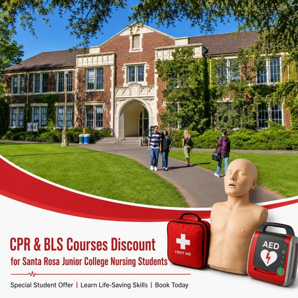 Santa Rosa Junior College Nursing - Student Discount on CPR BLS Courses