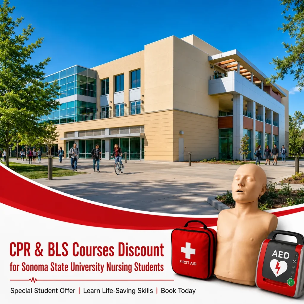 Sonoma State University Nursing - Student Discount on BLS CPR Courses