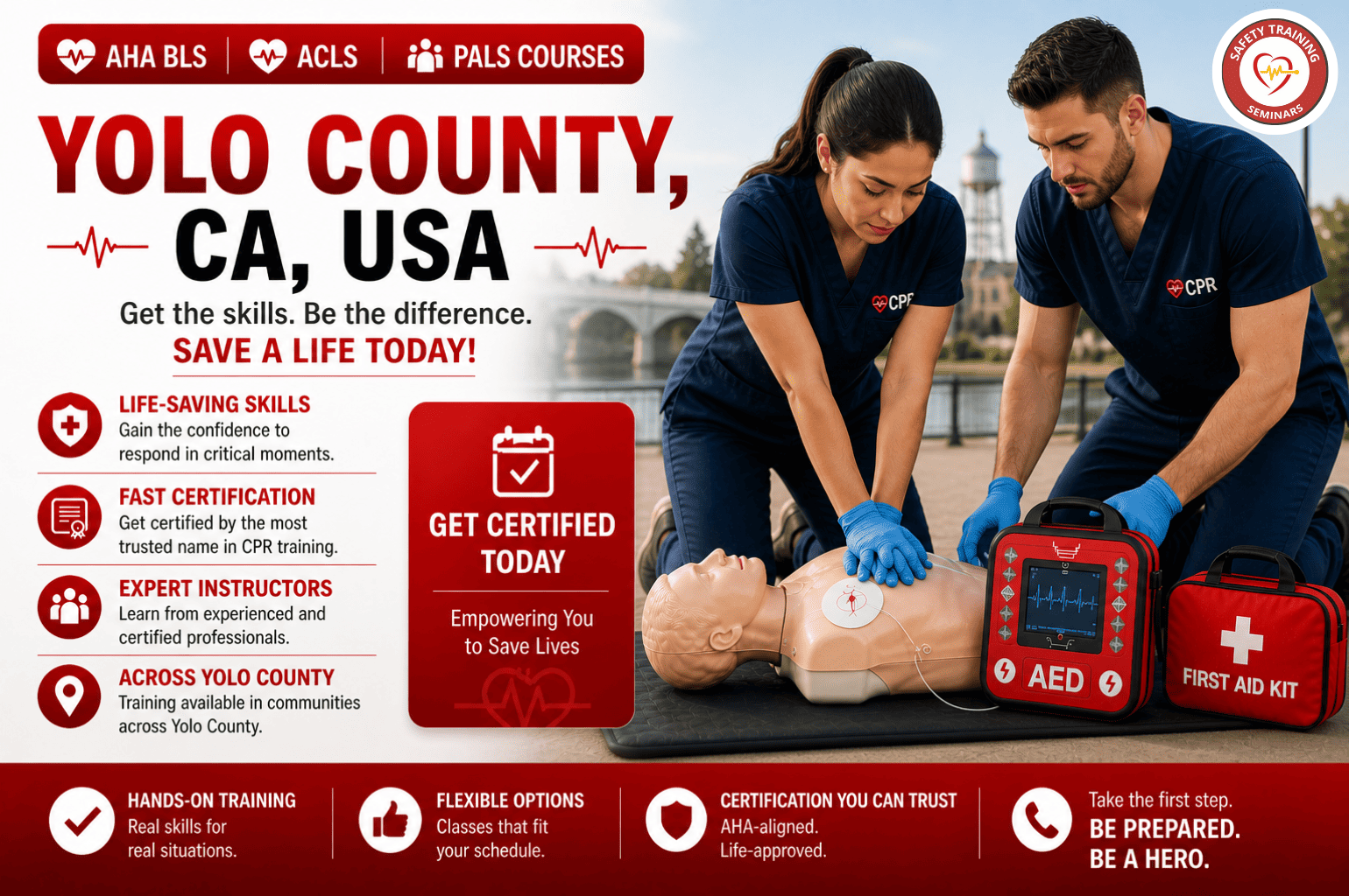 Yolo County CPR BLS ACLS PALS Certification _ AHA Courses