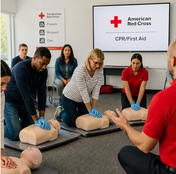 American Red Cross CPR and first aid providers